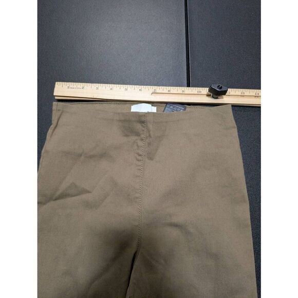 NWT H&M Skinny Fit High Waisted Trousers Leggings Treggings Large Beige Women's - Picture 6 of 7